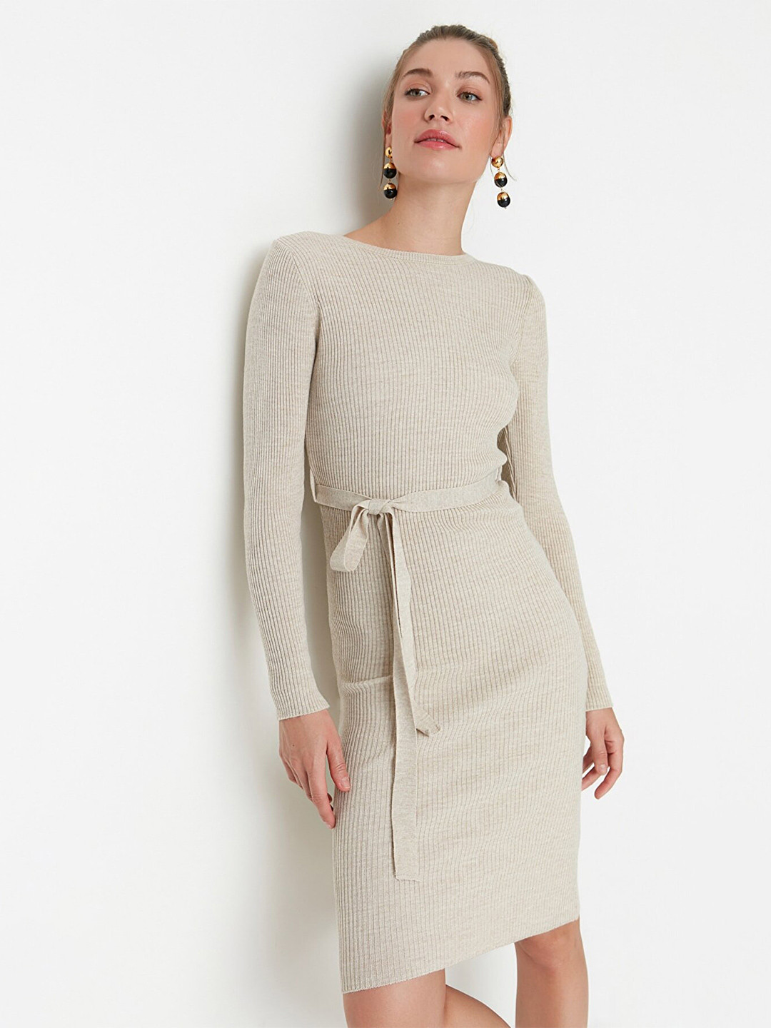 Trendyol Grey Sheath Dress