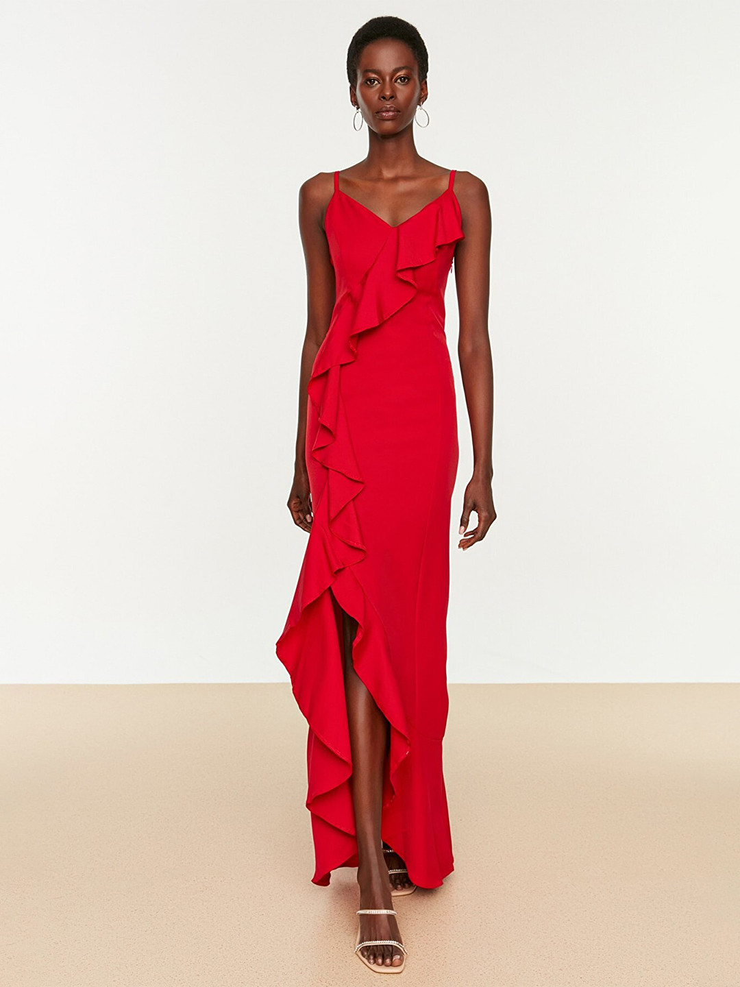 Trendyol Red Maxi Dress