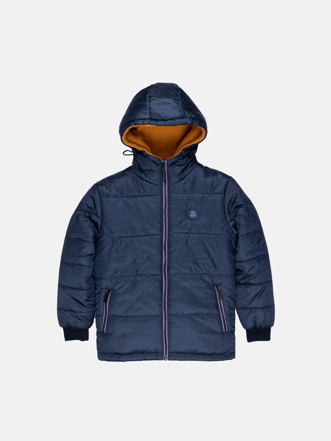 Status Quo Boys Navy Blue Puffer Jacket