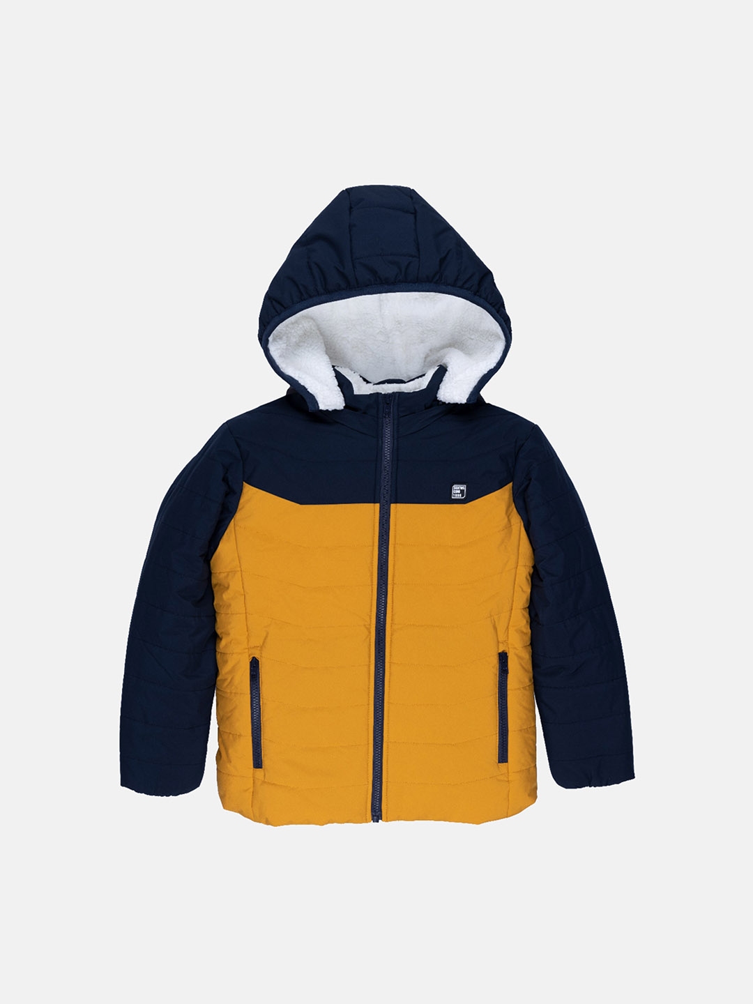 Orange puffer 2025 jacket boys