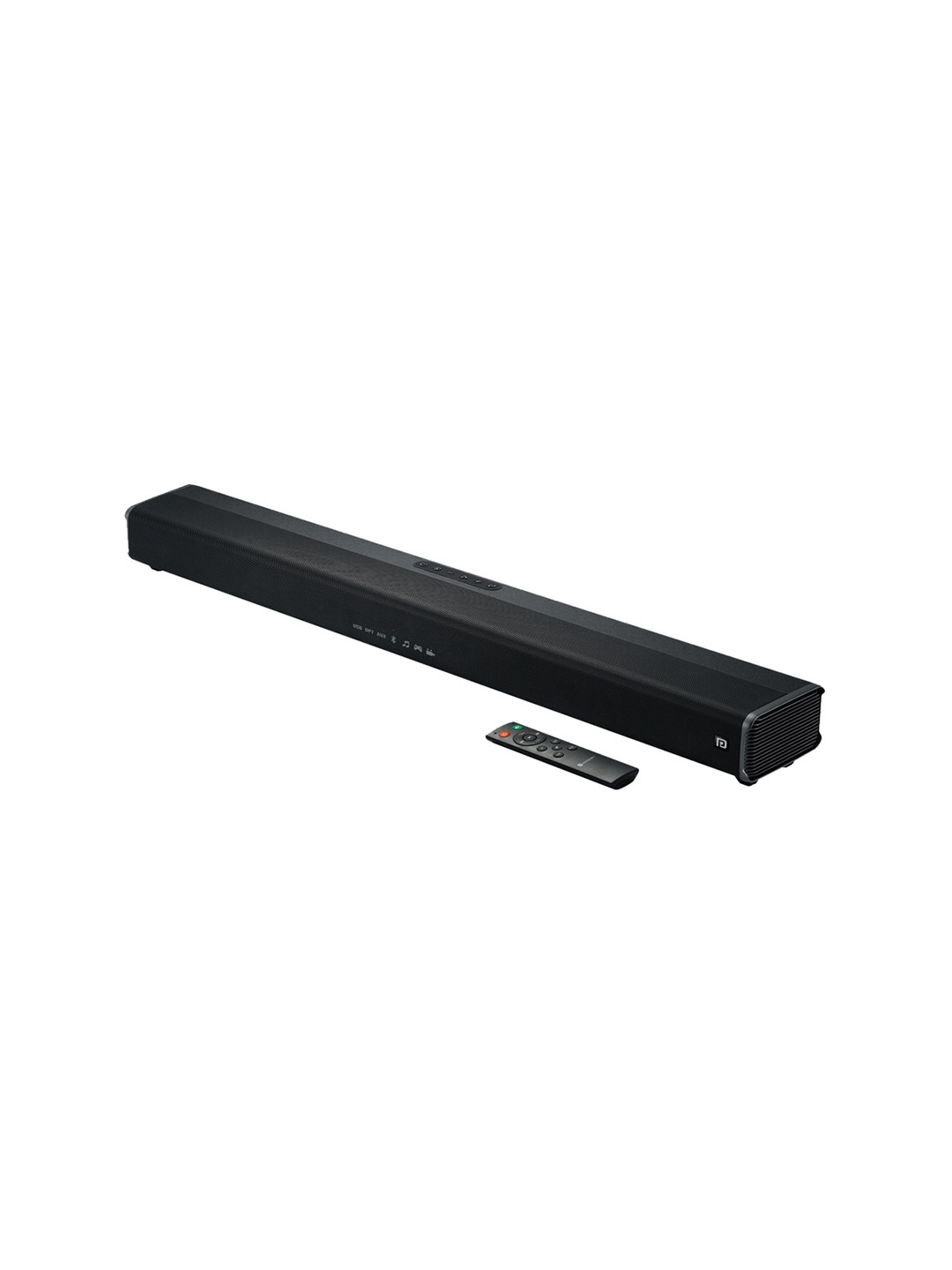 Portronics Black Wireless Sound Slick IV 120W Bluetooth Wireless Soundbar Speakers