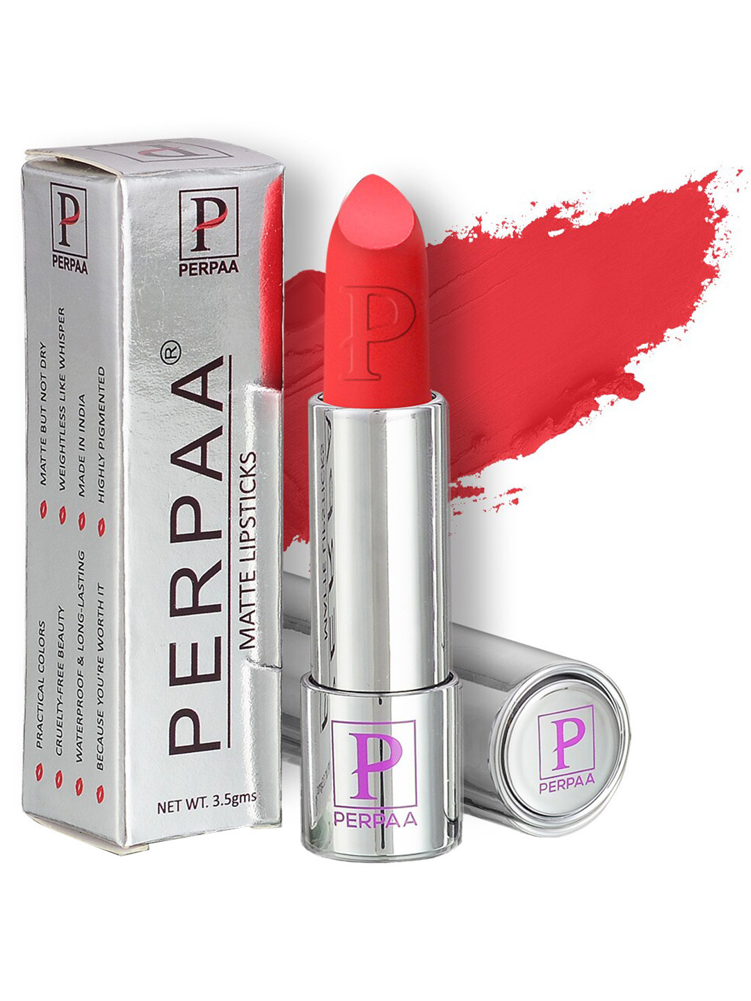 PERPAA Orange Push Pop & Play Matte Lipstick