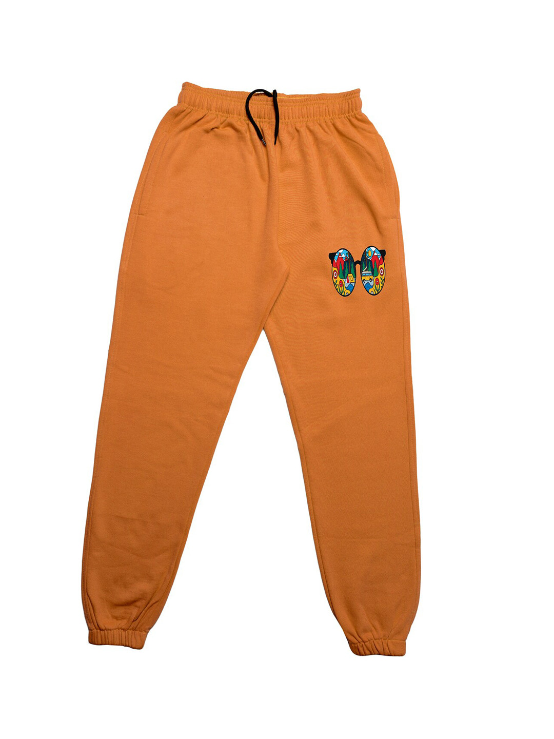 TINY HUG Boys Brown Solid sleep to streat Joggers