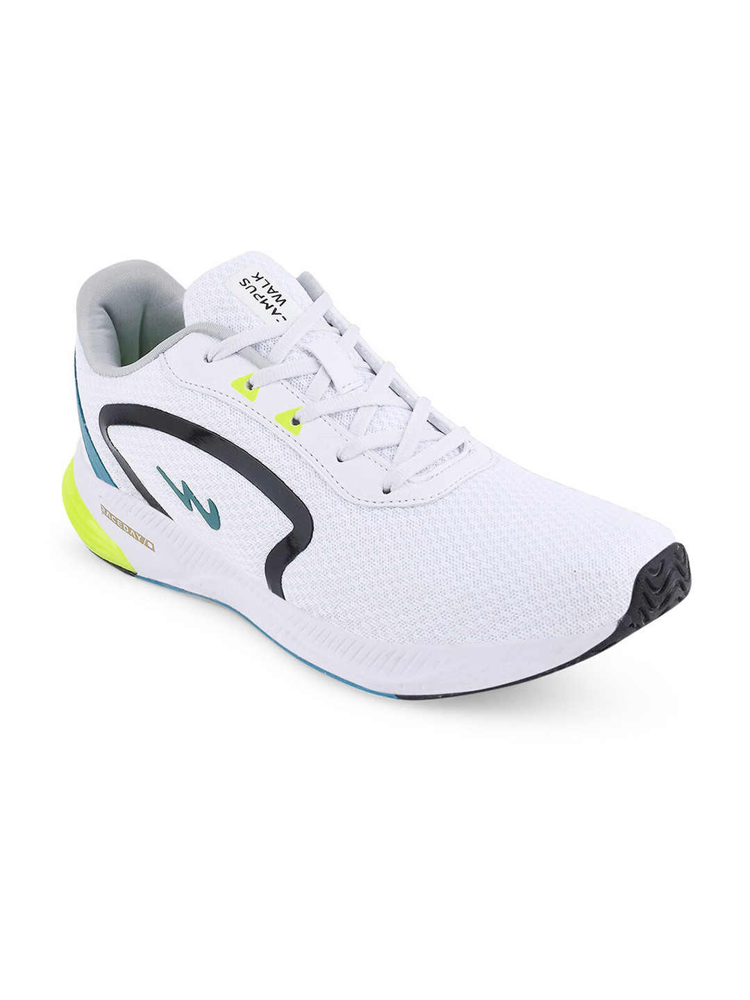 Campus Men CAMP KARL White Mesh Running Shoes