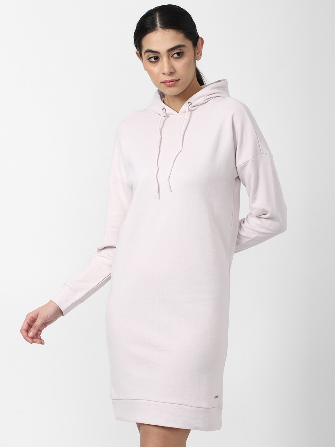 Van Heusen Woman White Hood T-shirt Dress