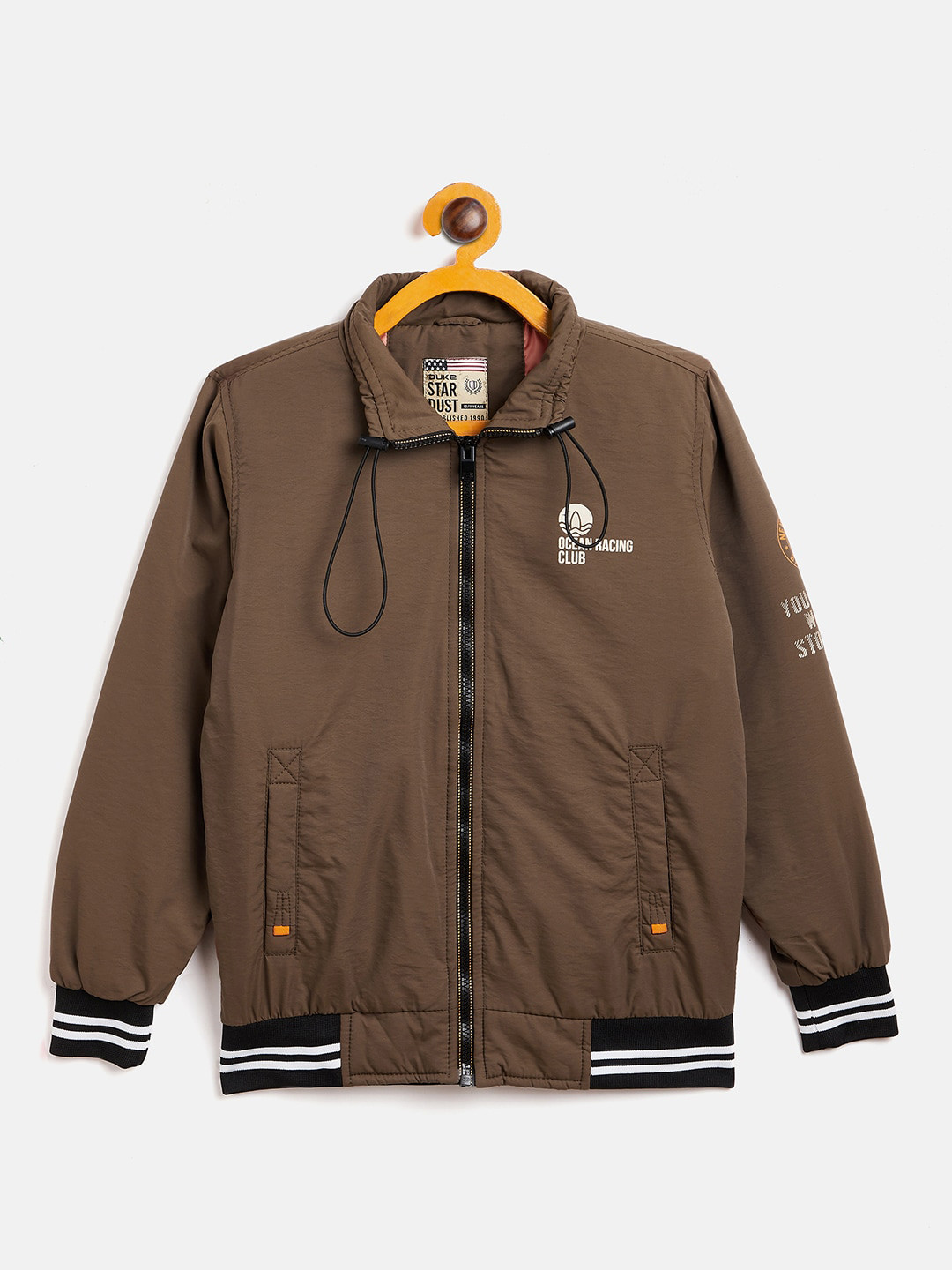 Duke Boys Khaki Varsity Jacket