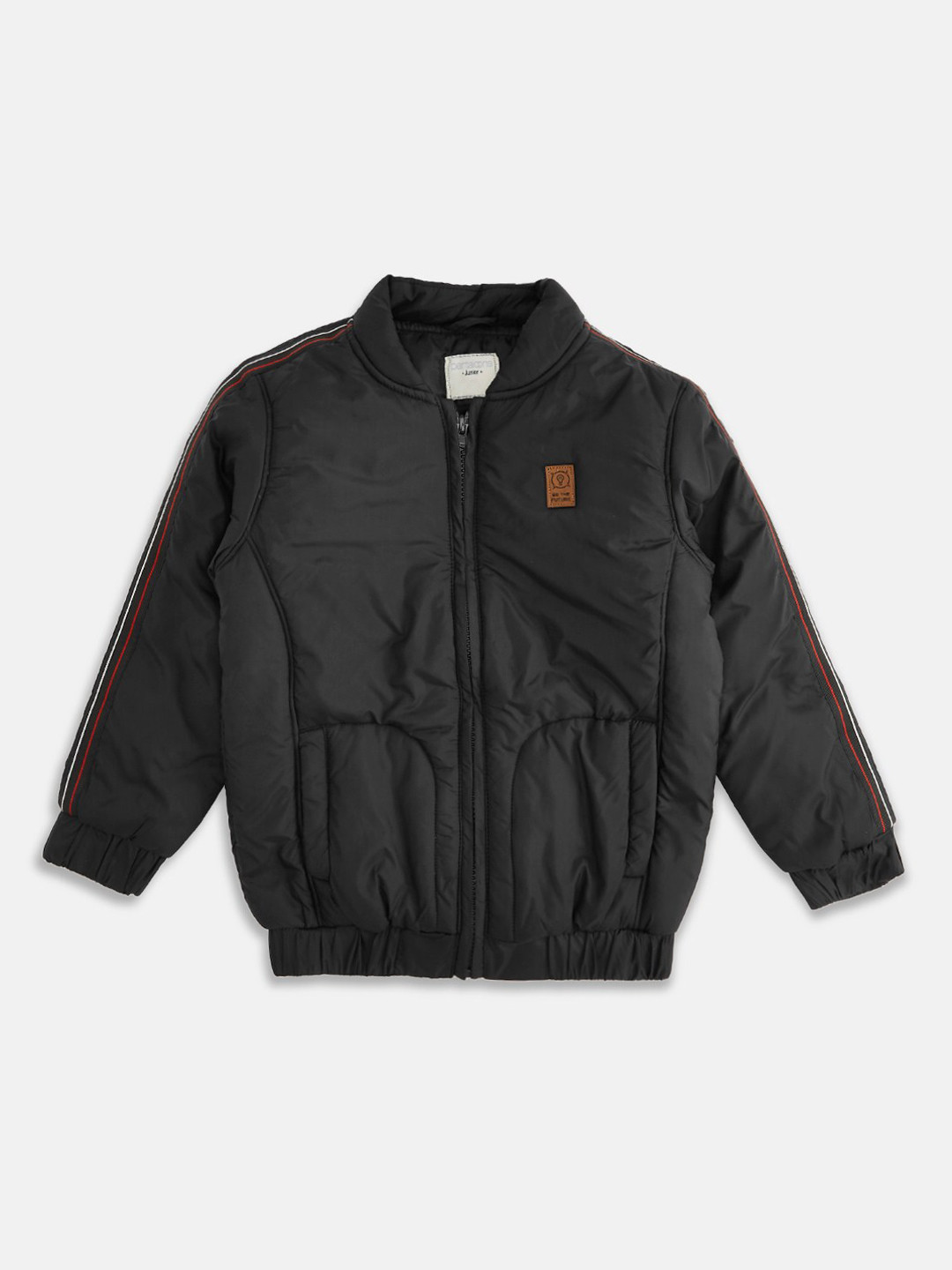 Pantaloons Junior Boys Black Puffer Jacket