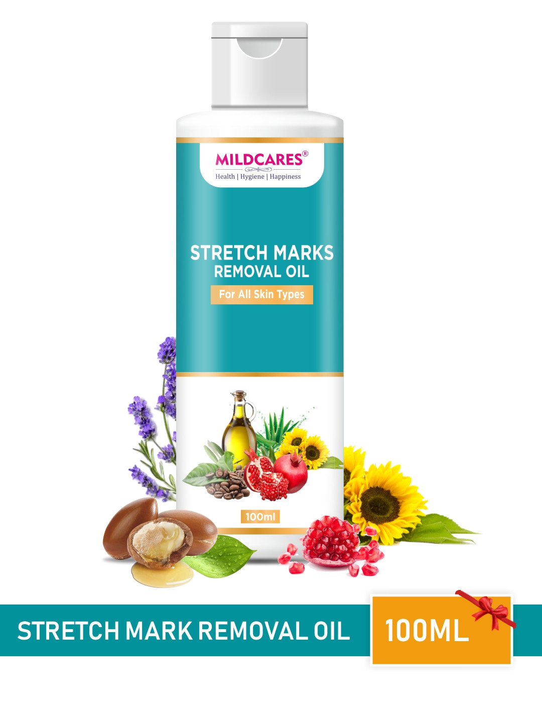 MILDCARES Stretch Marks Removal Oil For All Skin Types - 100ml