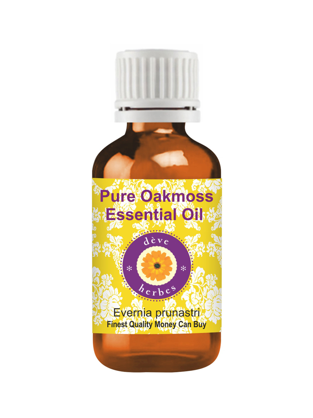 Deve Herbes Pure Oakmoss Essential Oil - Natural Therapeutic Grade Steam Distilled - 15ml