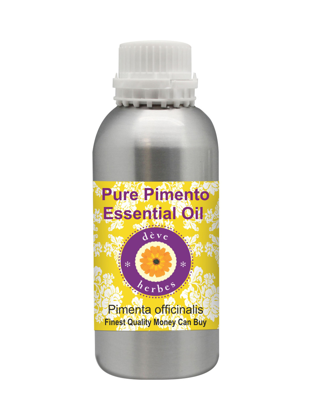 Deve Herbes Natural Therapeutic Grade Steam Distilled Pure Pimento Essential Oil - 300 ml