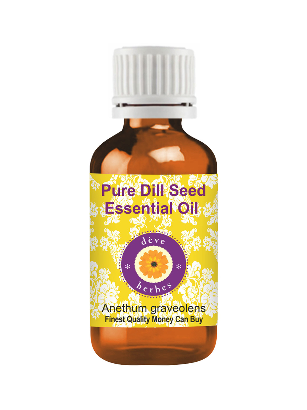 Deve Herbes Pure Dill Seed Essential Oil Natural Therapeutic Grade Steam Distilled 30ml