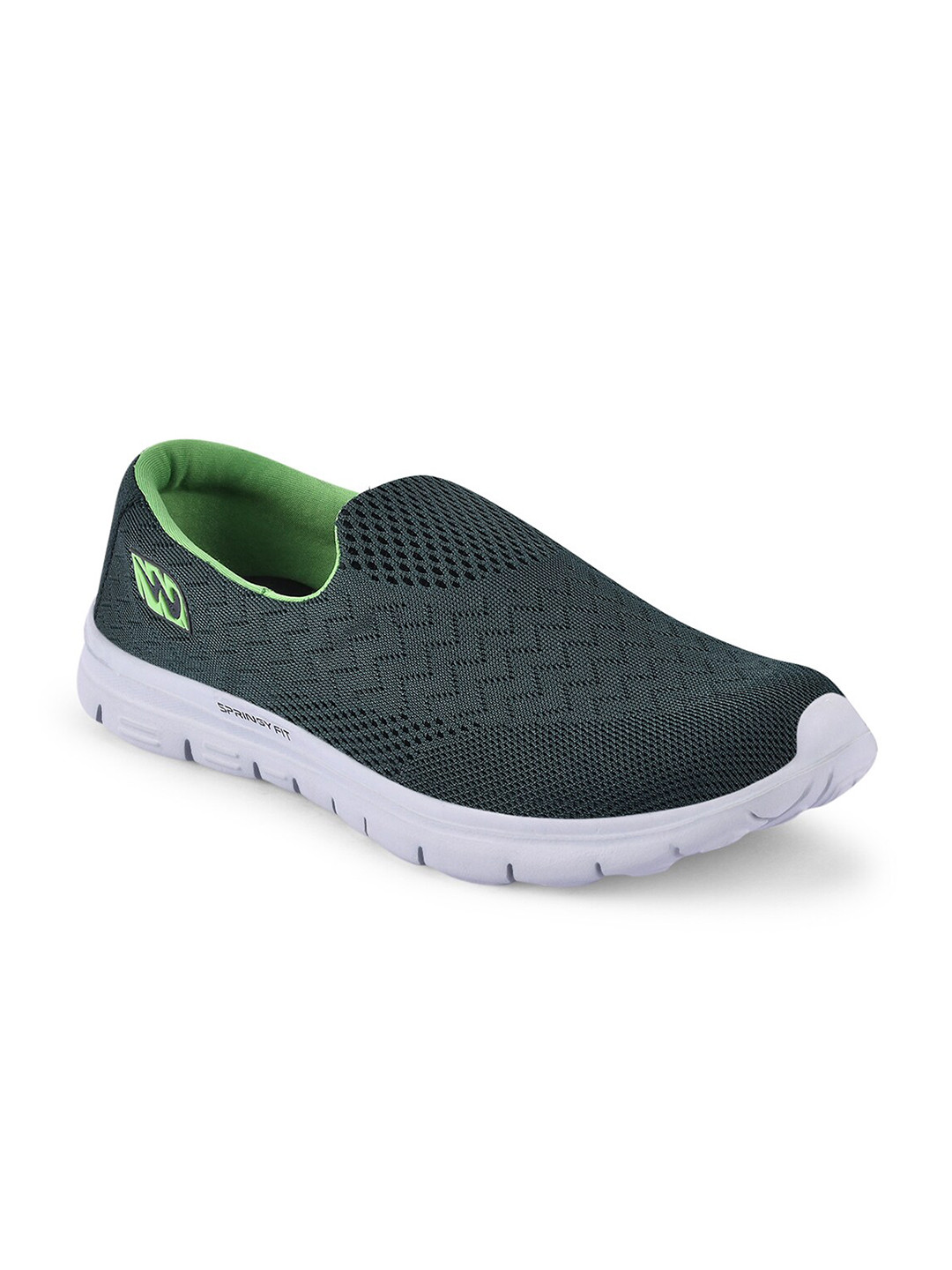 Campus Women CROWN NEW Green Mesh Walking Shoes