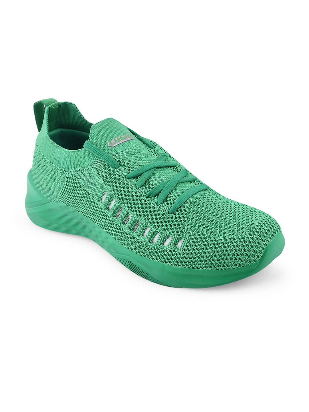 Campus Women CAMP-FLEEK Green Mesh Running Shoes