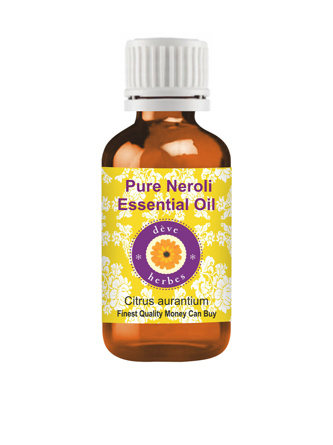 Deve Herbes Natural Therapeutic Grade Steam Distilled Pure Neroli Essential Oil - 50 ml