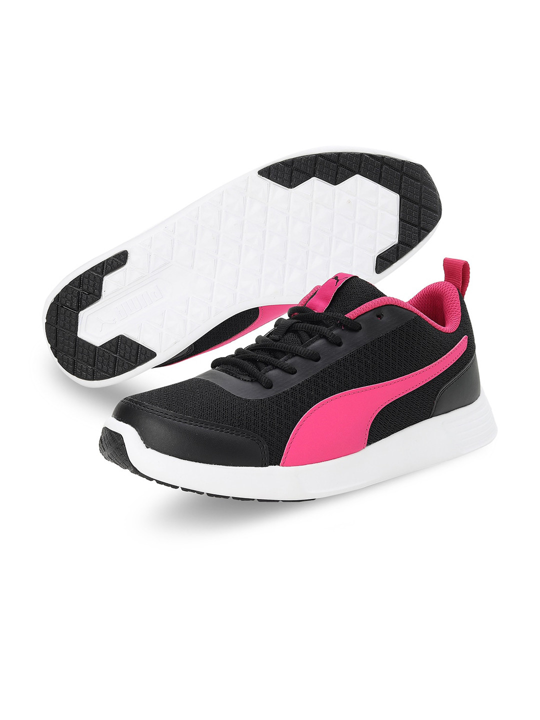 Puma Women Black PUMA Harper Women's Shoes Colourblocked Sneakers