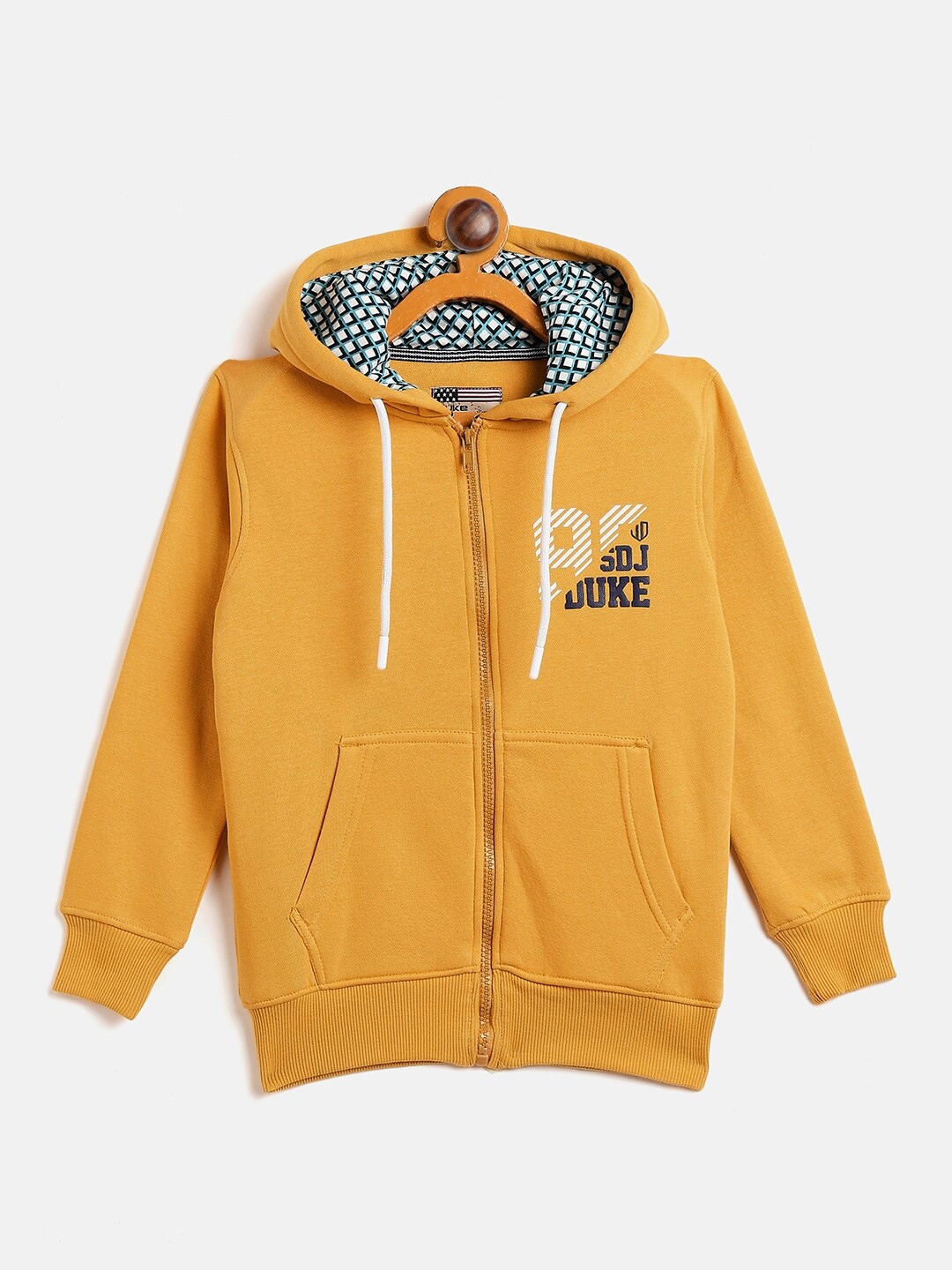Duke Boys Mustard Hooded Fleece Sweatshirt