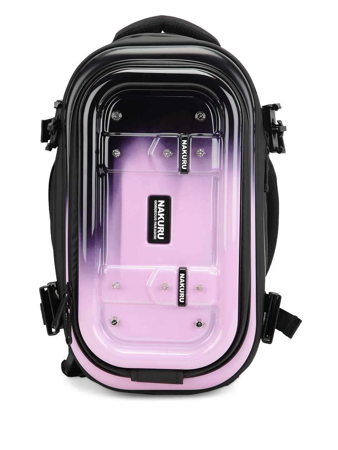 NAKURU HORIZON TRAVEL GEAR Range Pink Black One Size Hard & Soft Backpack
