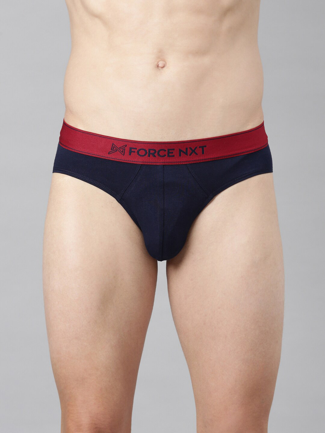 Force NXT Men Super Combed Cotton Four Way Stretch Brief