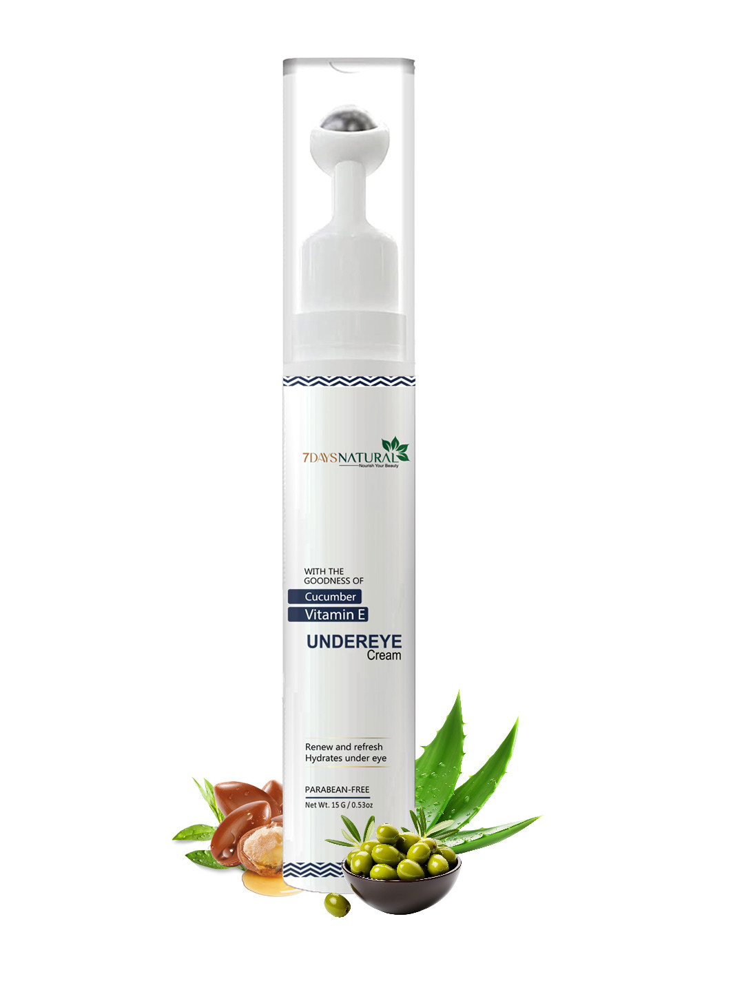 7DAYSNATURAL Natural Under Eye Cream For Under Eyes 15gm