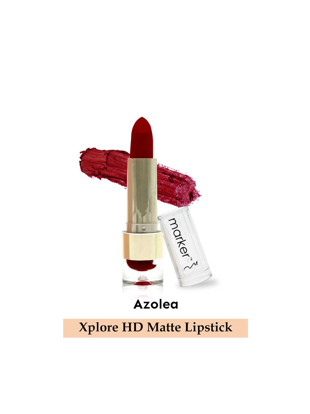BeautyRelay London Xplore HD Matte Lipstick with Vitamin E 3.5 g - Azolea