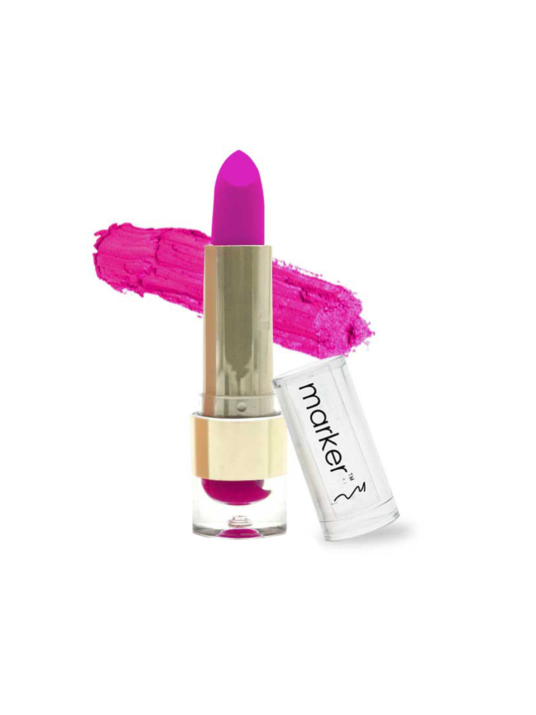 BeautyRelay London Xplore HD Matte Lipstick with Vitamin E 3.5 g -Explosive Pink