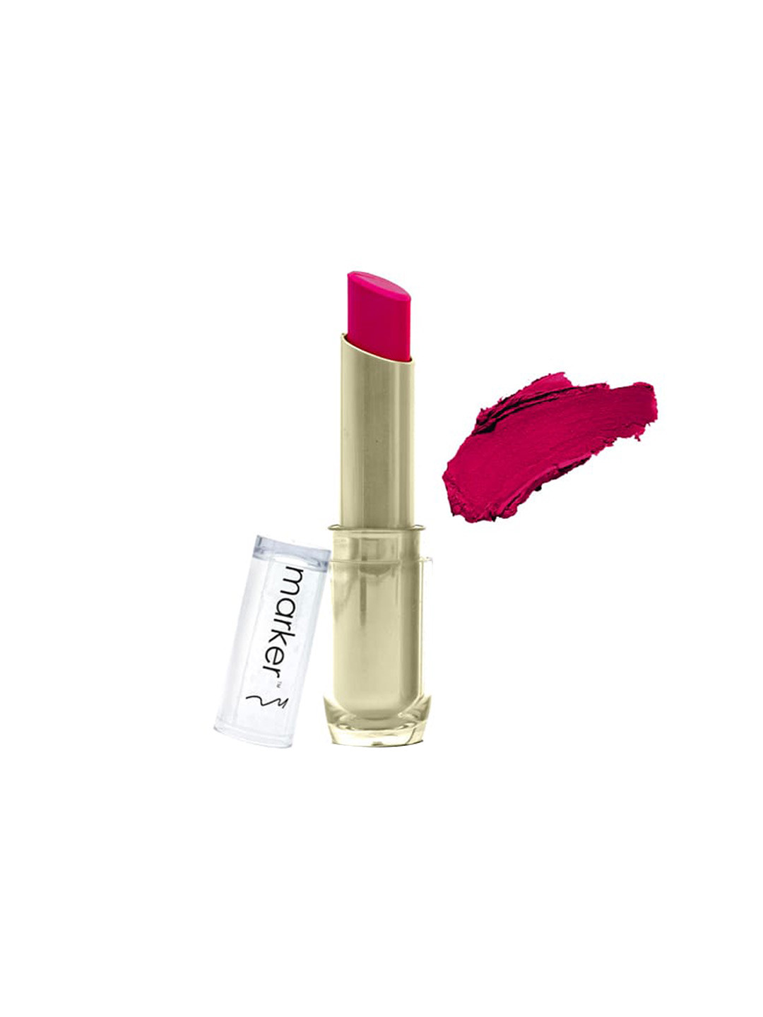 BeautyRelay London Marker Shine Glamm Lipstick 3.5 g- Rock Star Pink