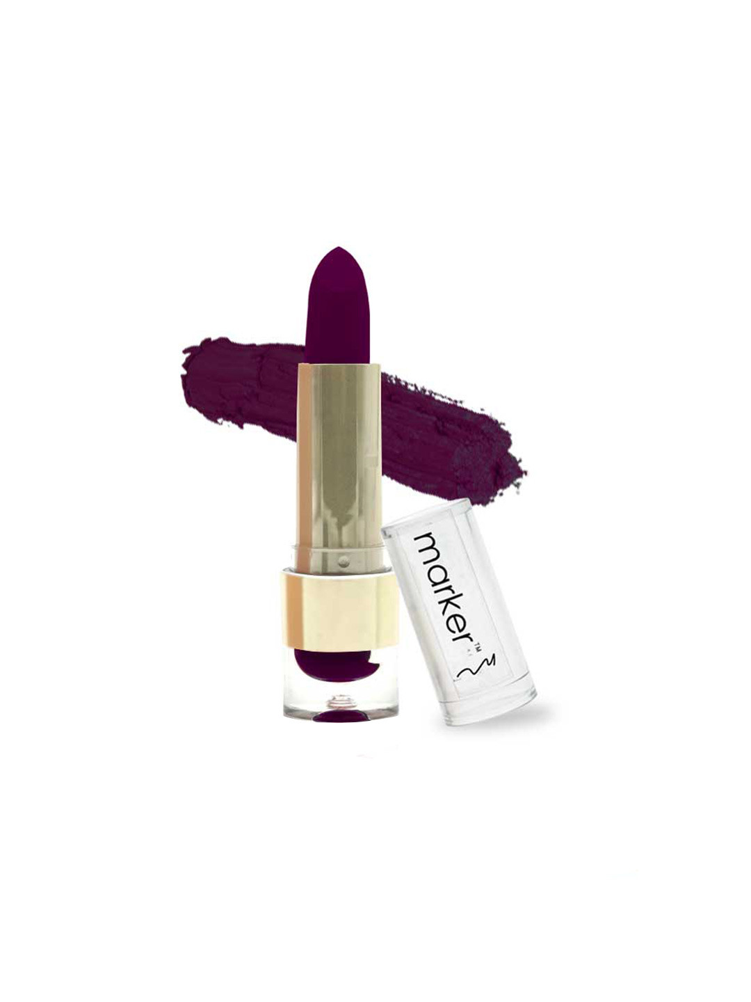 BeautyRelay London Marker Xplore HD Matte Lipstick 3.5g -Midnight Fuchsia