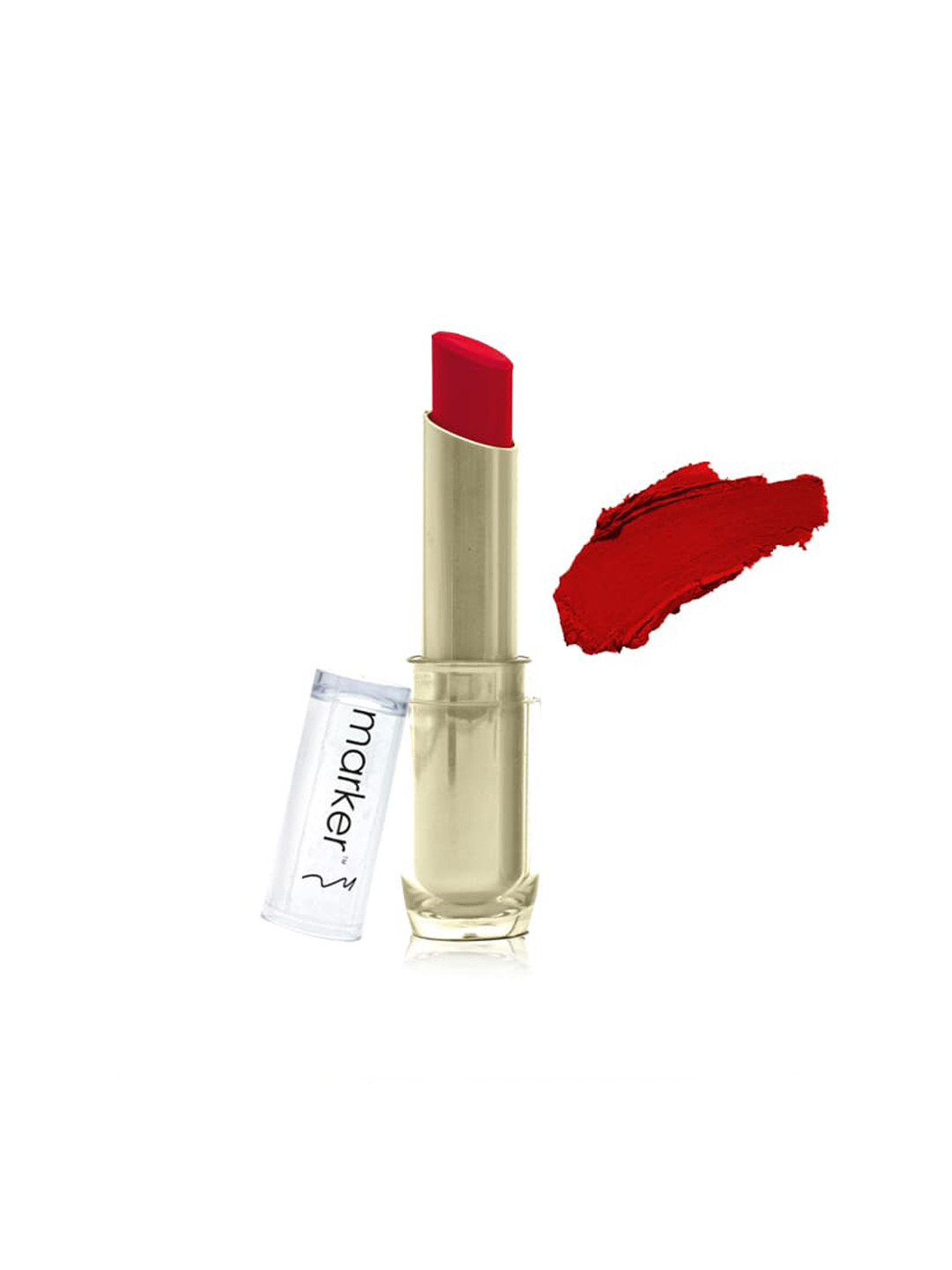 BeautyRelay London Marker Shine Glamm Lipstick 3.5g-Orange Mist