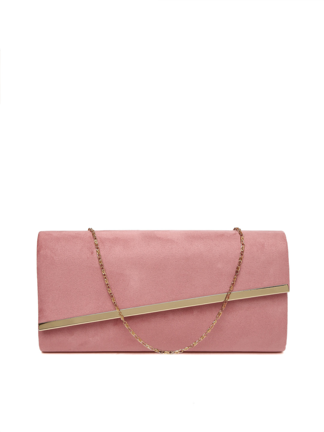 ToniQ Pink Slide Party Envelope Clutch