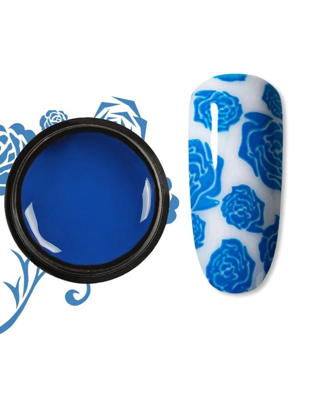 ROSALIND Hybrid Vernis Semi Permanent UV Nail Art Stamping Gel Nail Polish 5 ml - A256