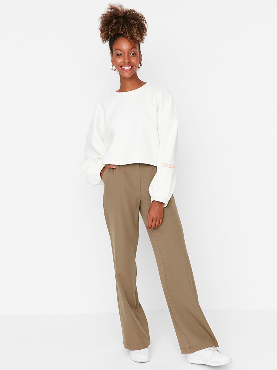 Trendyol Women Khaki Trousers