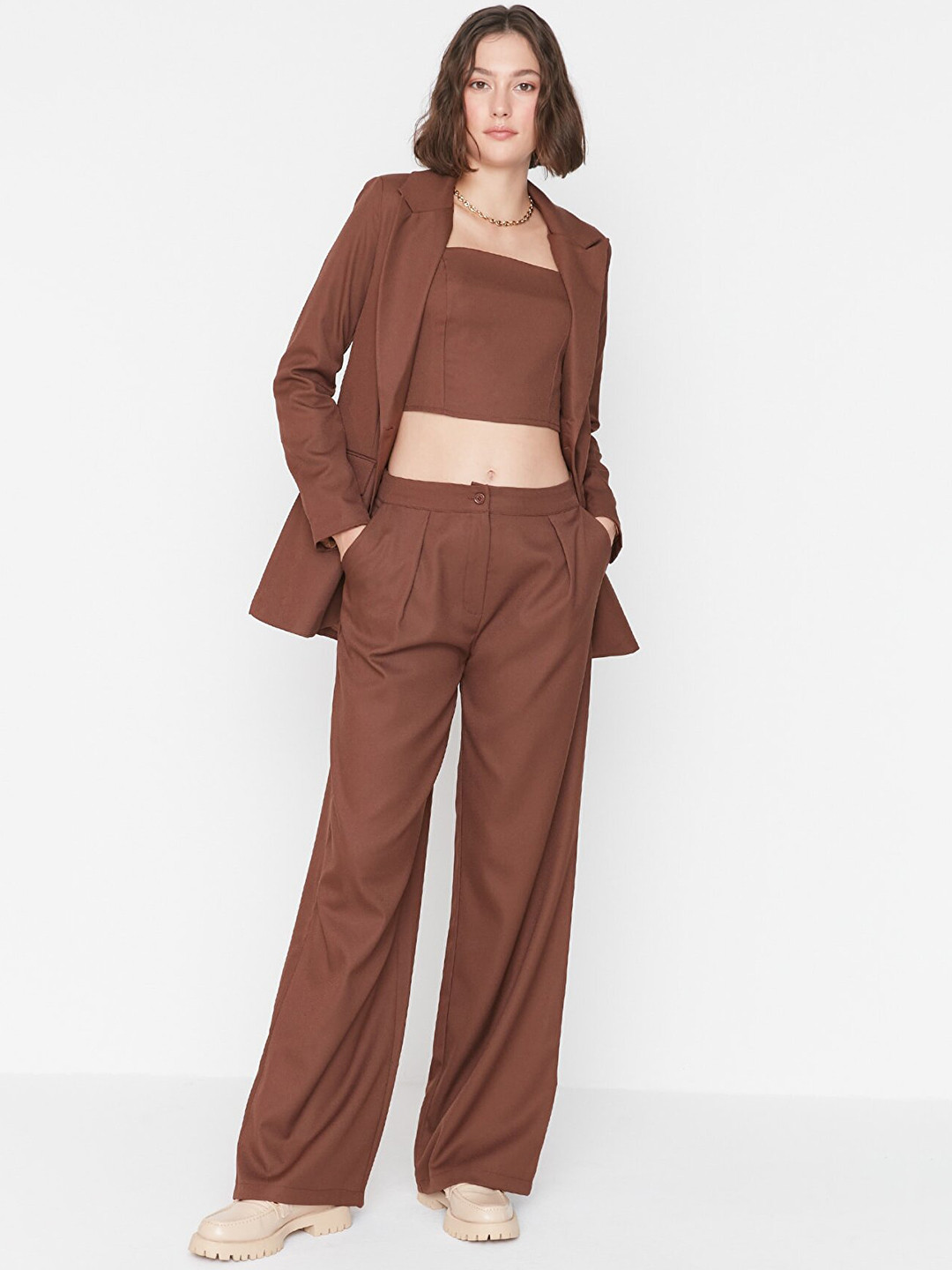 Trendyol Women Parallel Trousers