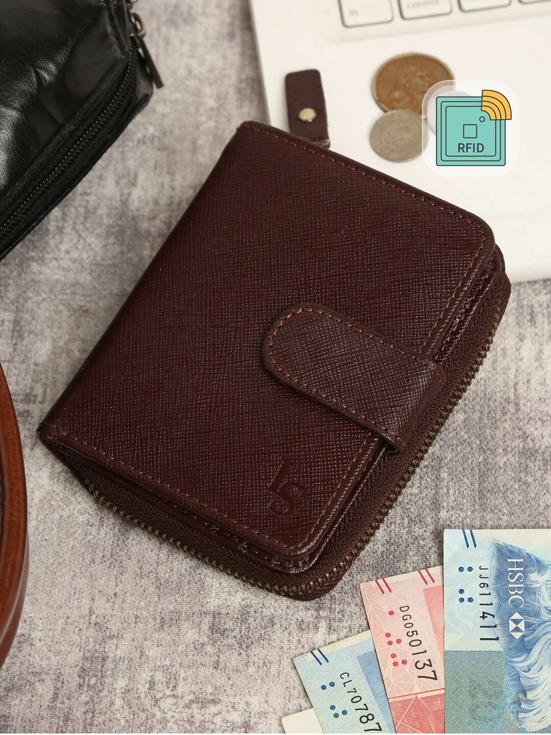 Manhattan Bifold Wallet - Tan