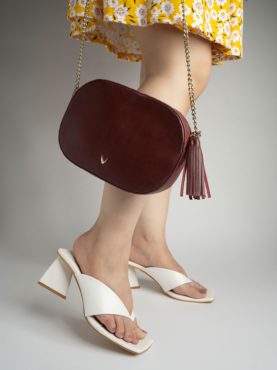 Shoetopia Women White Solid Synthetic Block Heels