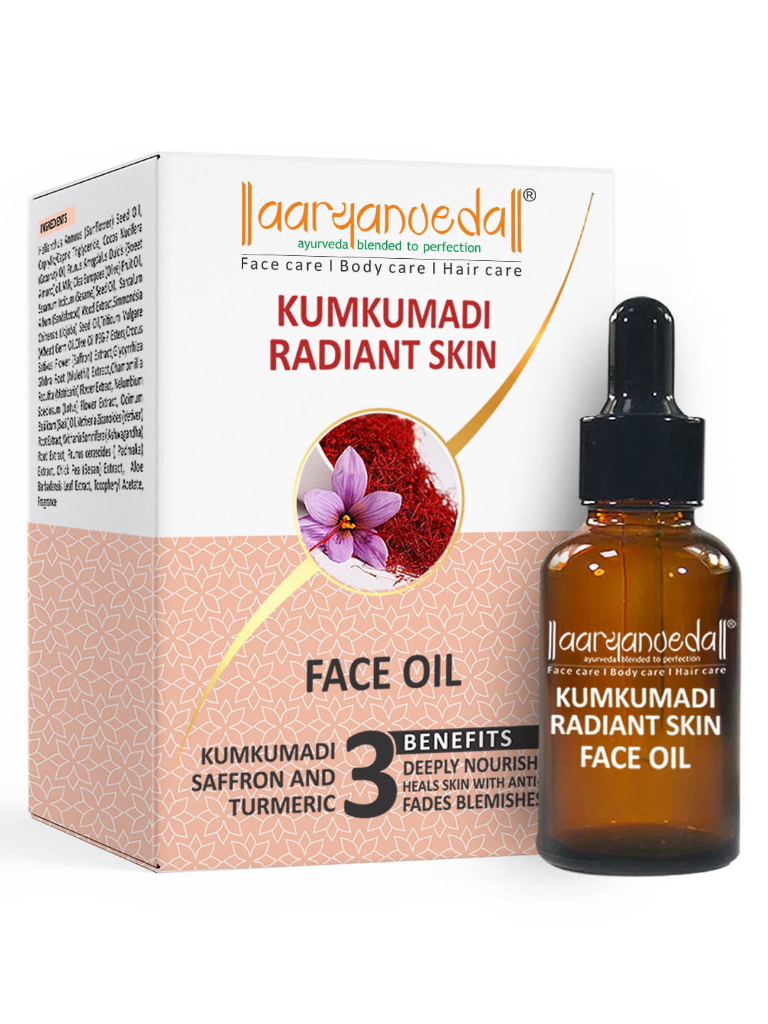 Aryanveda Kumkumadi Radiant Skin Face Oil
