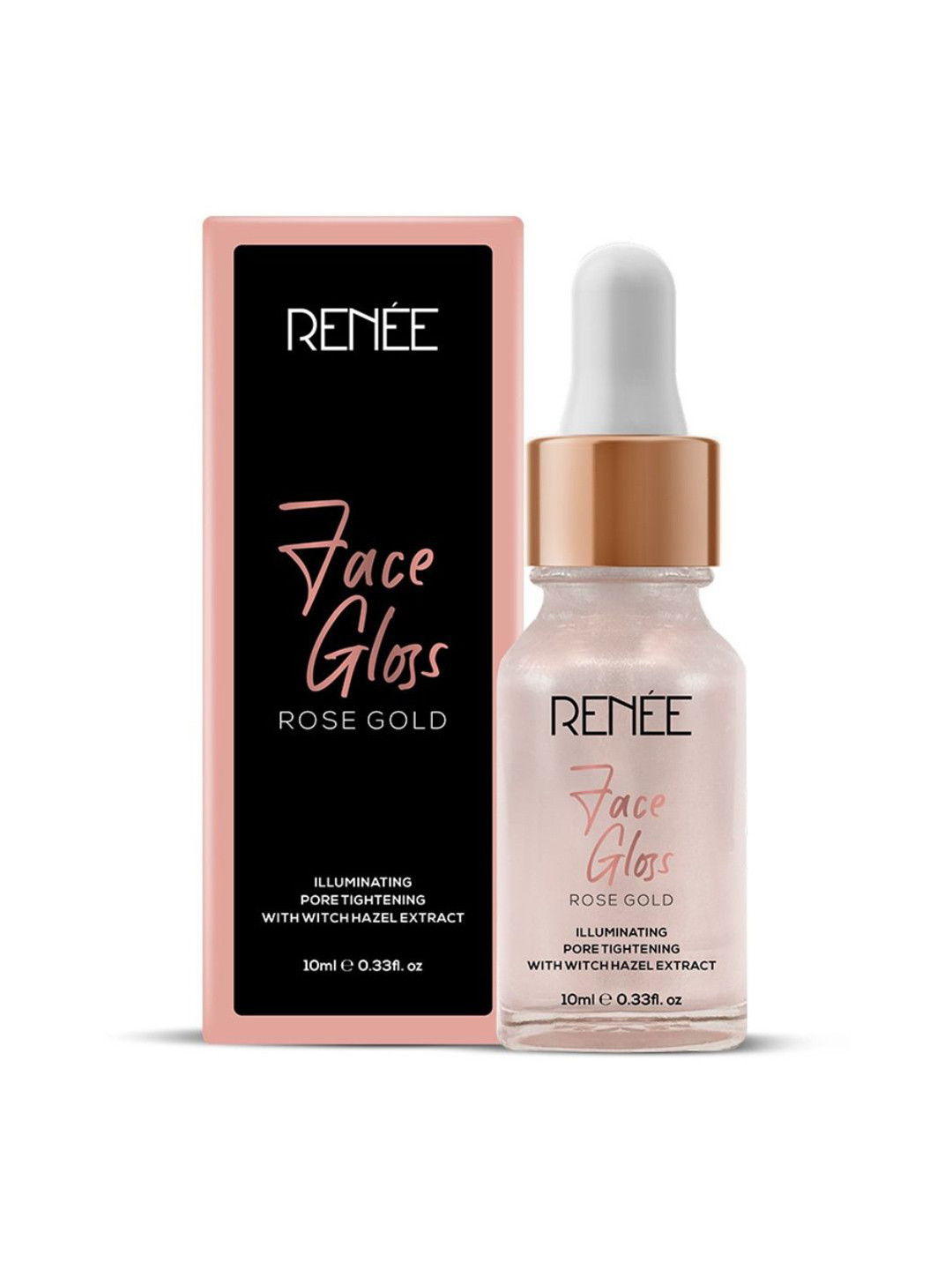 Renee Face Gloss Rose Gold Illuminating Pore Tightening Serum 10ml