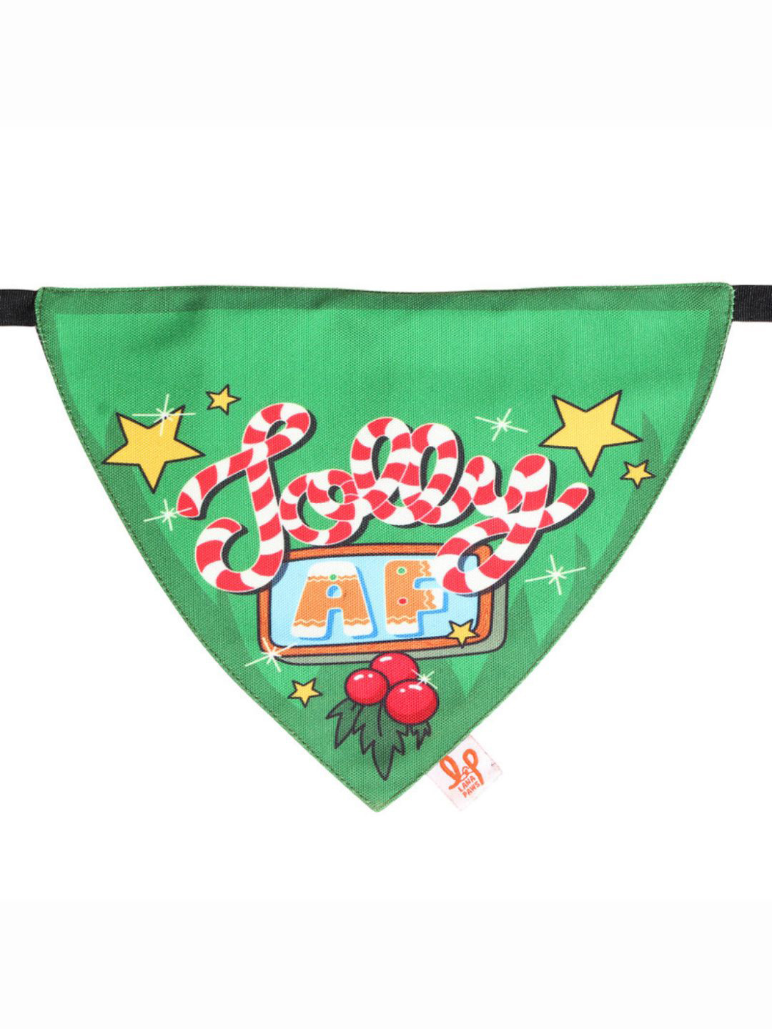 LANA PAWS Green Printed Dog Bandana