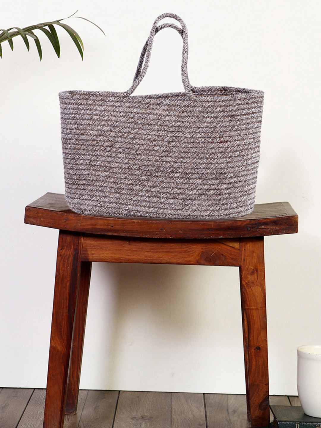 Pano Brown Bamboo Storage Basket