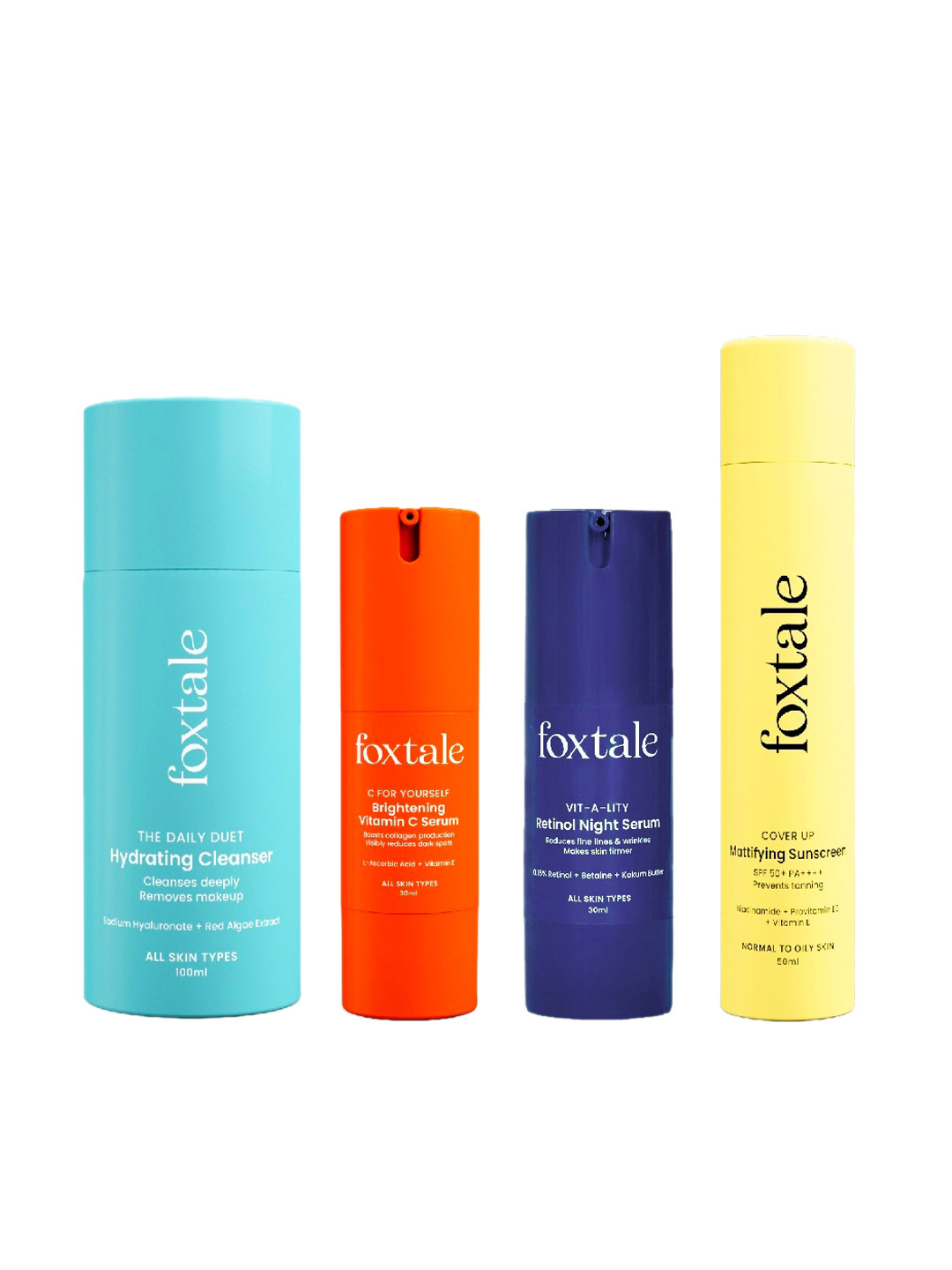 FoxTale Age Defender Routine Skin Kit