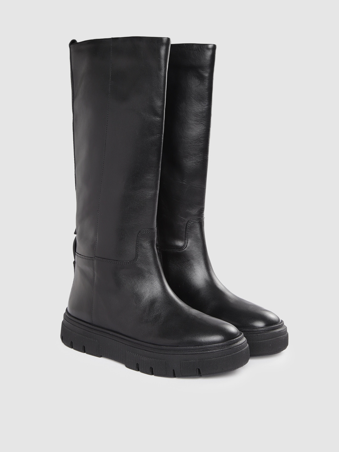 Geox Woman Leather Isotte Long Boots