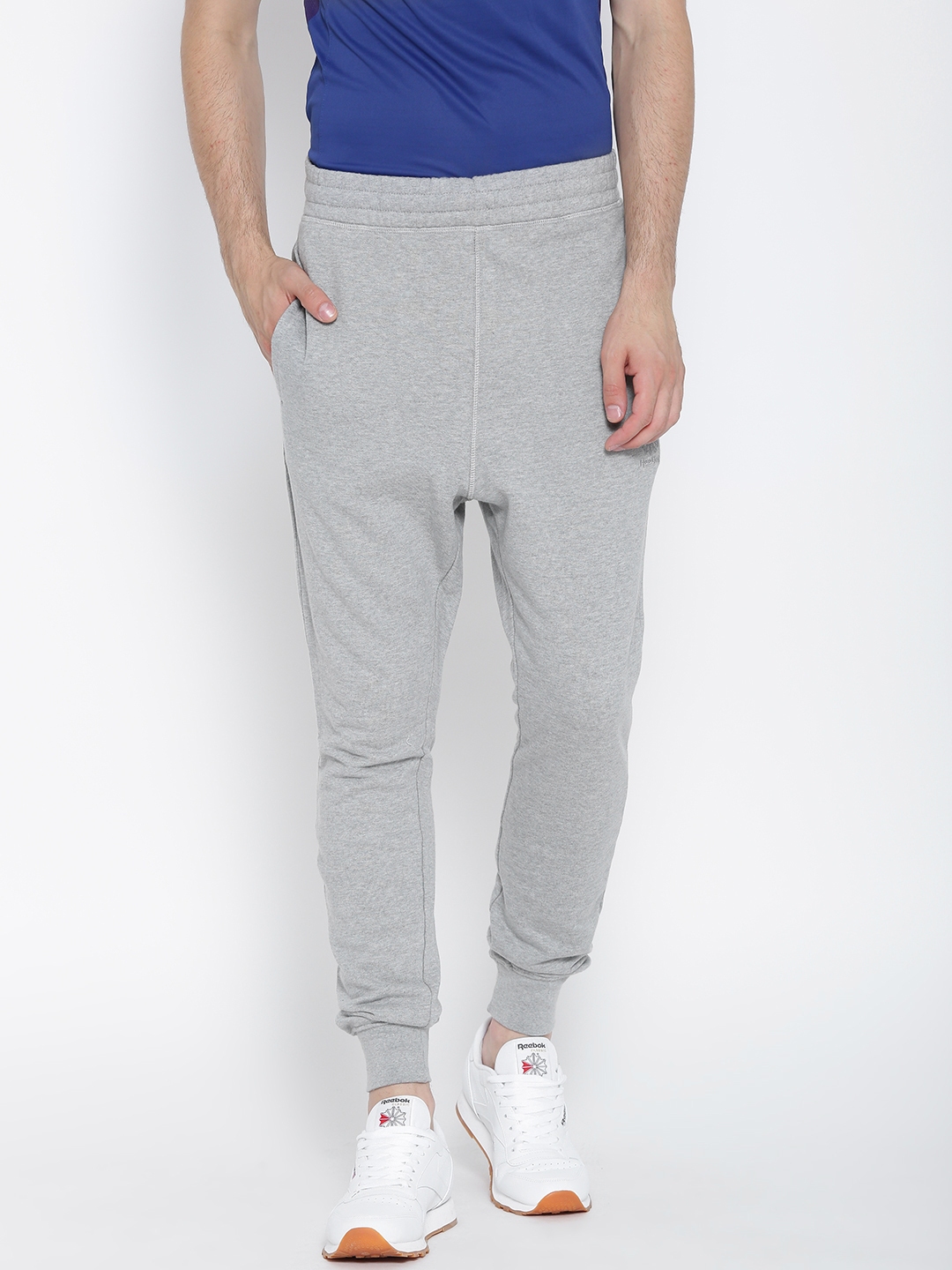 Reebok grey online joggers