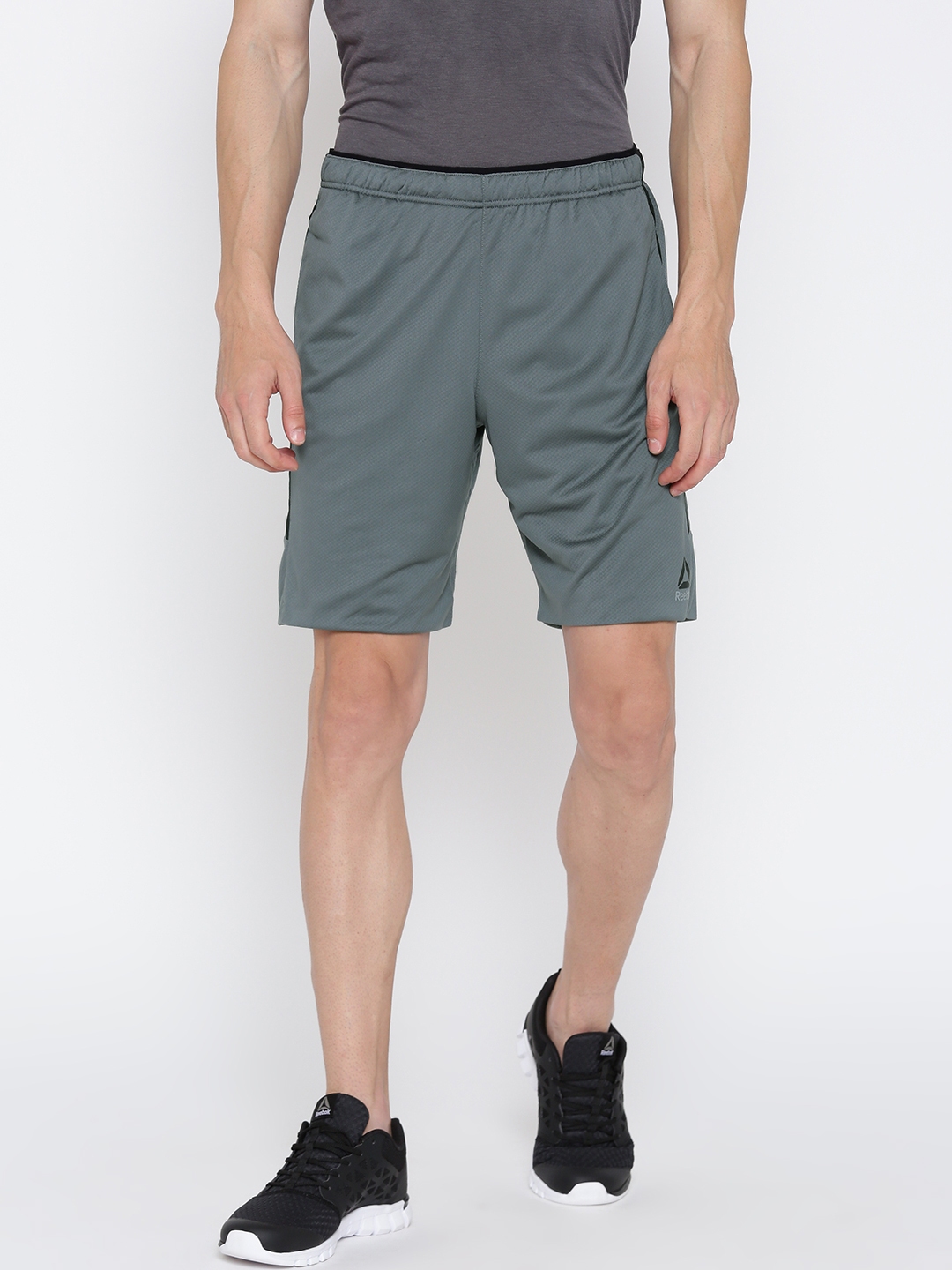 Buy Reebok Men Grey WOR KN Training Shorts Shorts for Men
