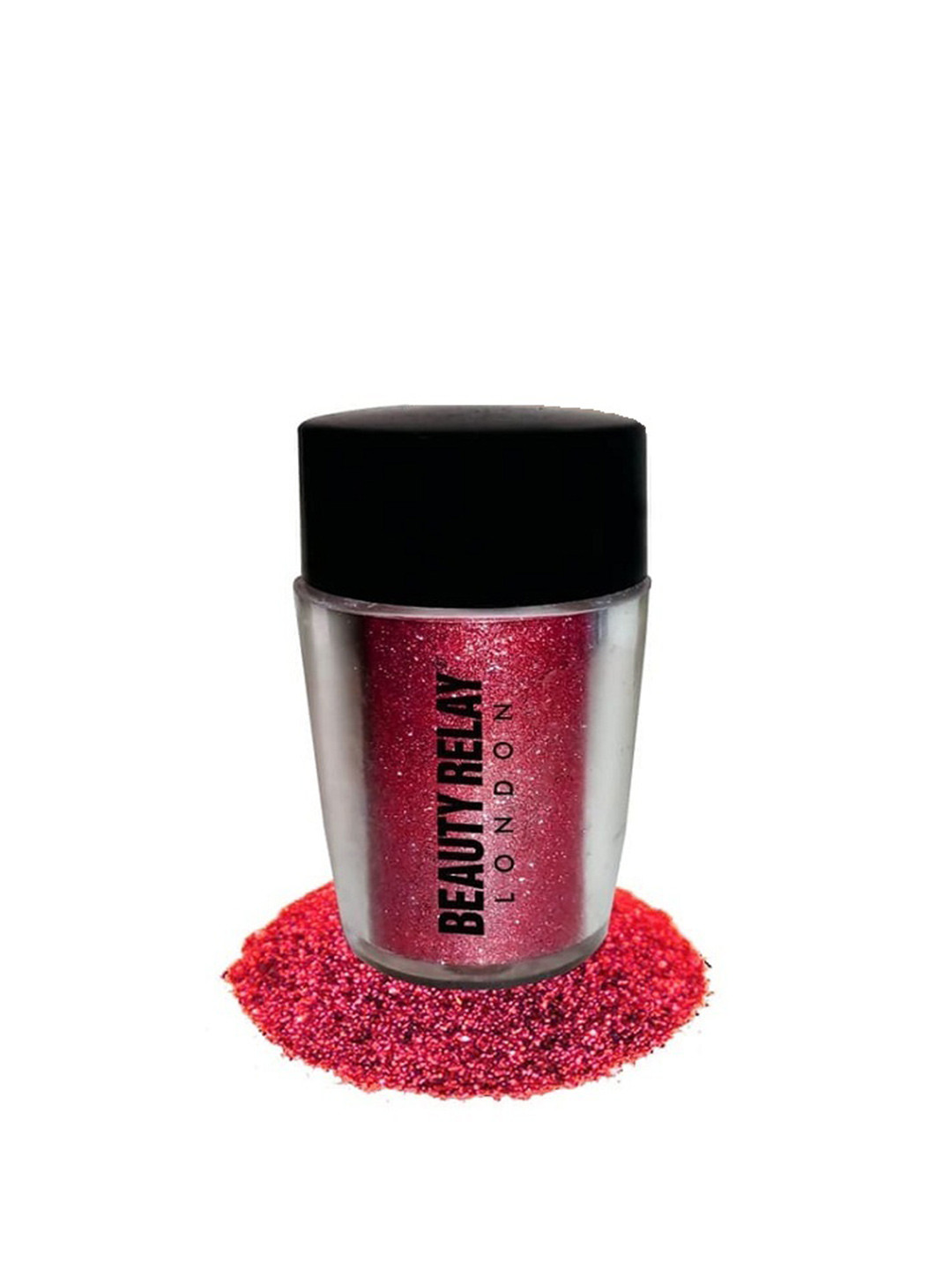 BeautyRelay London Shade Story Vivid Hue Eye Dust Sparkle Eyeshadow - Charming Red