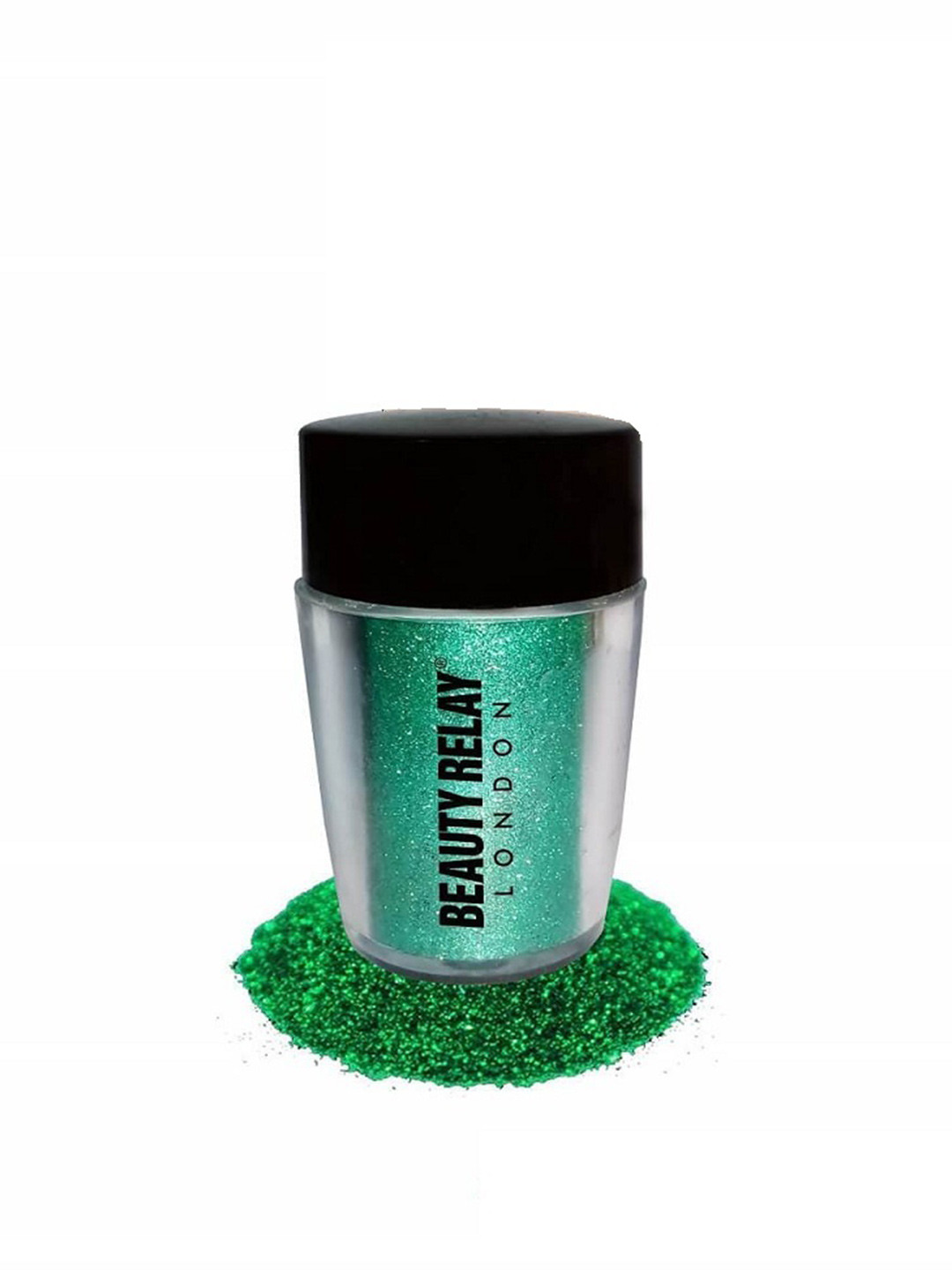 BeautyRelay London Shade Story Vivid Hue Eye Dust Sparkle Eyeshadow - Pine Green