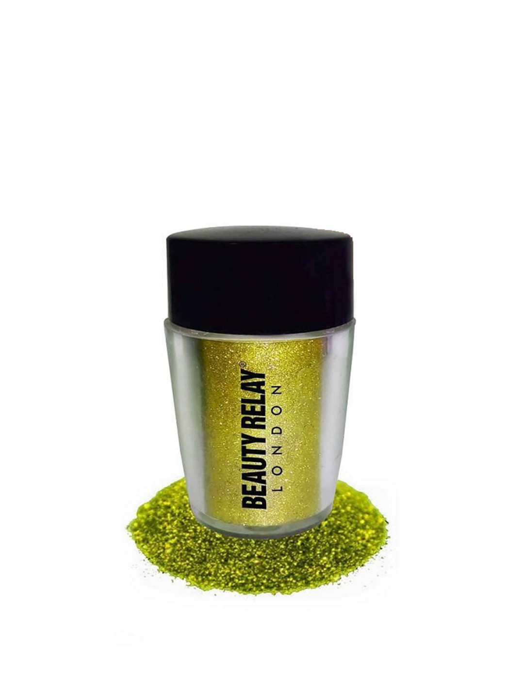 BeautyRelay London Shade Story Vivid Hue Eye Dust Sparkle Eyeshadow - Banarasi Green