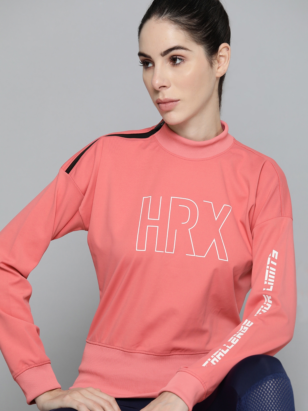 Hrx sweatshirt best sale for women