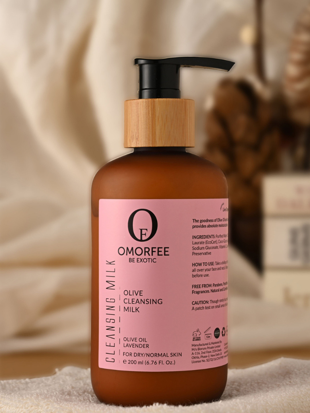OMORFEE Be Exotic Olive Cleansing Milk 200ml