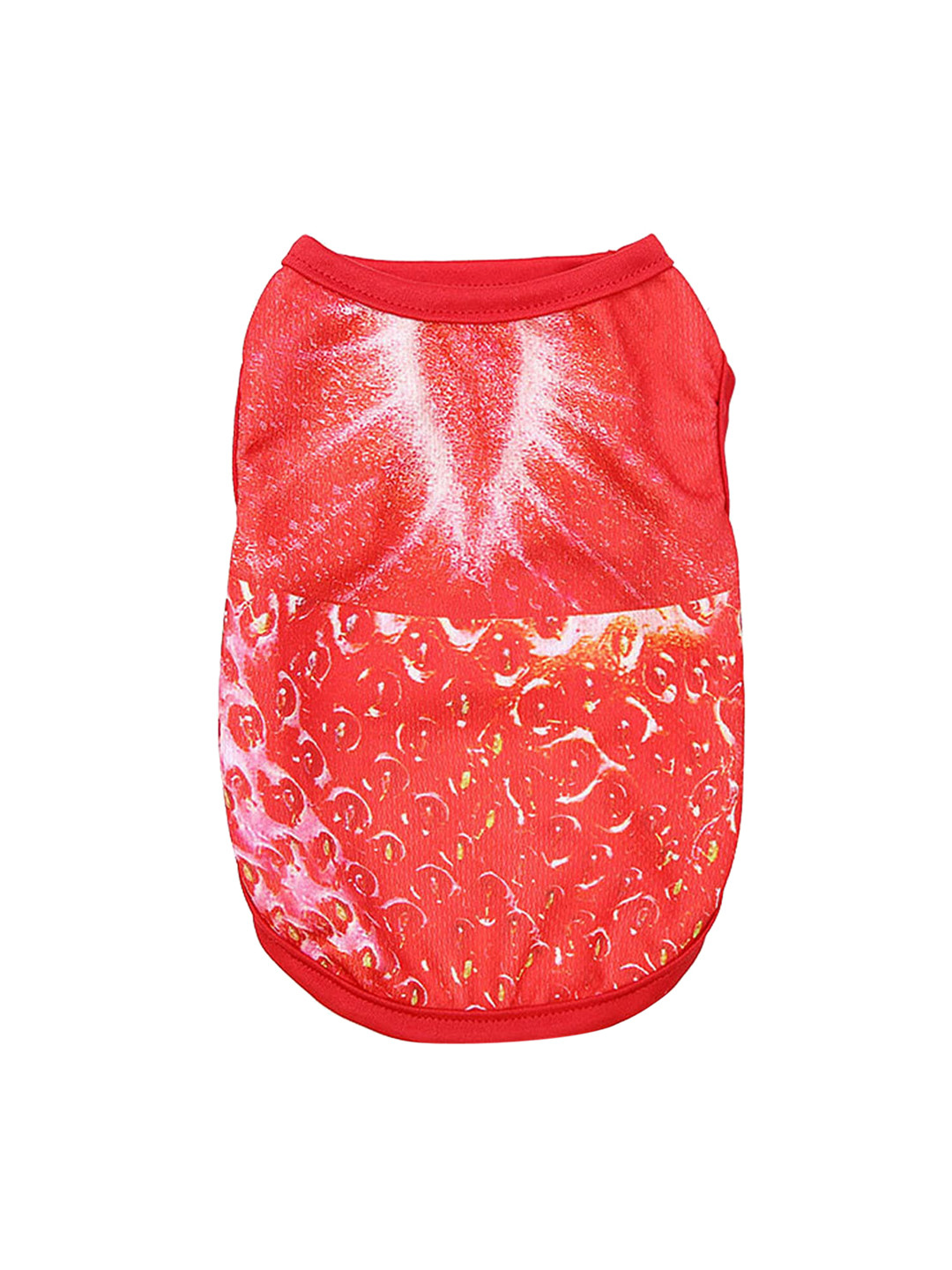 PAWCHIE Red Printed Dog T-Shirt