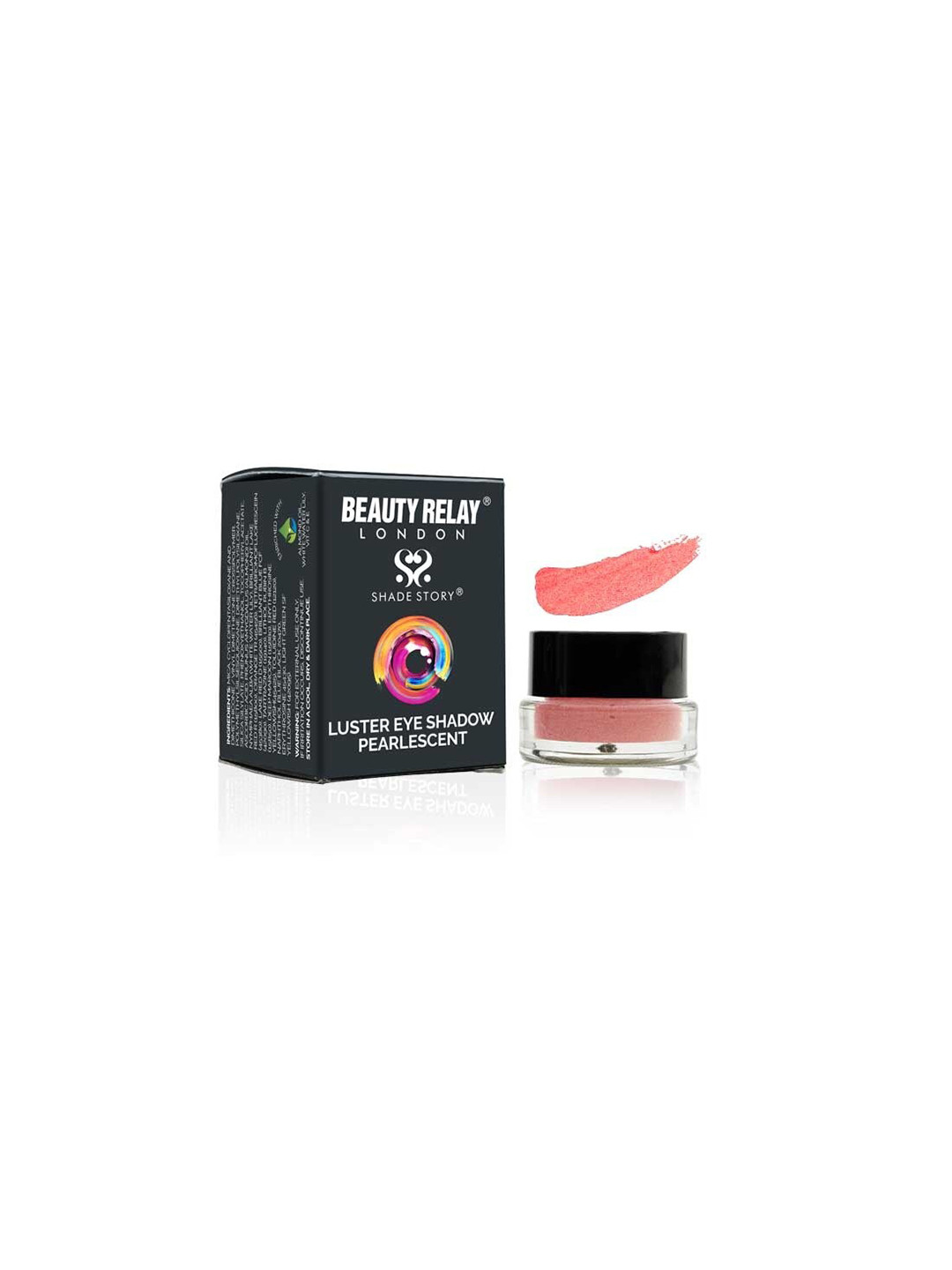 BeautyRelay London Shade Story Luster Pearlescent Sparkle Smooth & Silky Eye Shadow - Pink Dusty