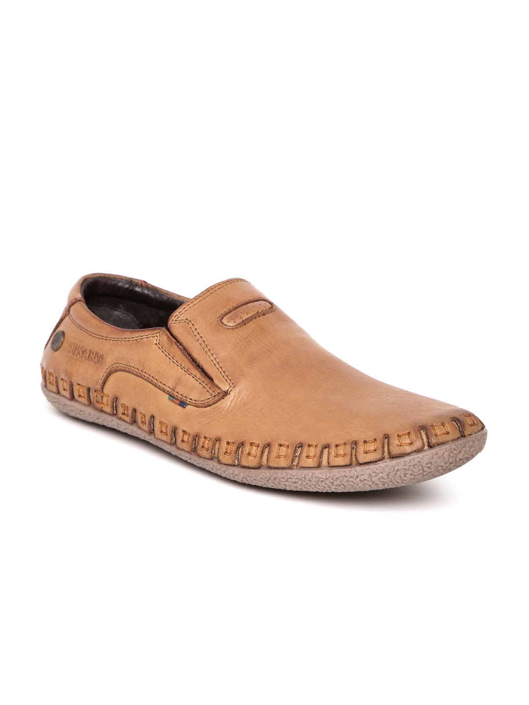 Buy Buckaroo Men Tan Brown Leather Slip 